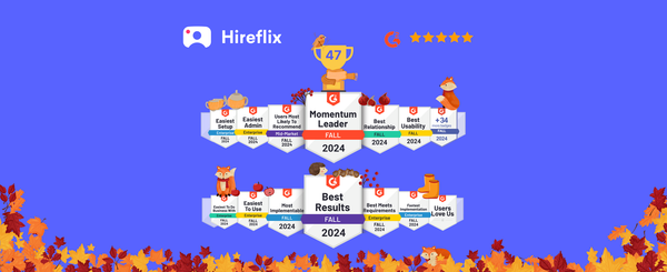 Hireflix Celebrates 47 Awards in G2 Fall 2024 Report