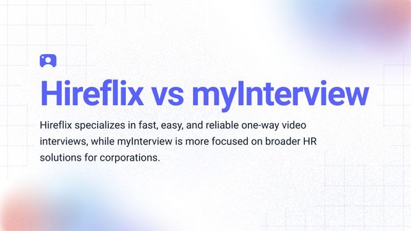 Hireflix vs myInterview