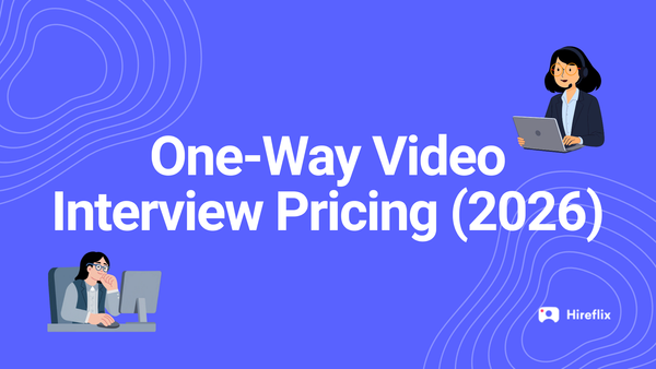One-Way Video Interview Pricing in 2026: What You Really Pay